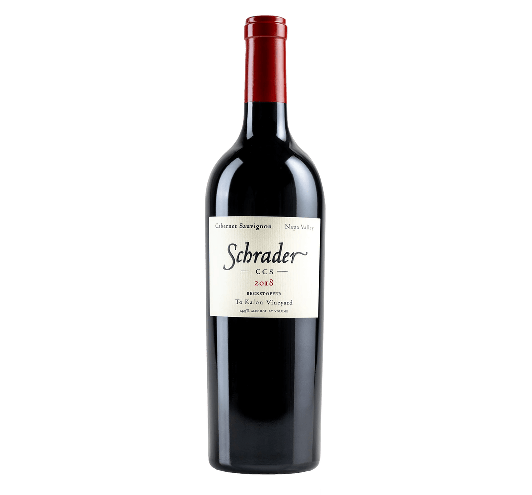 Schrader CCS Cabernet Sauvignon 2018, Beckstoffer To Kalon Vineyard